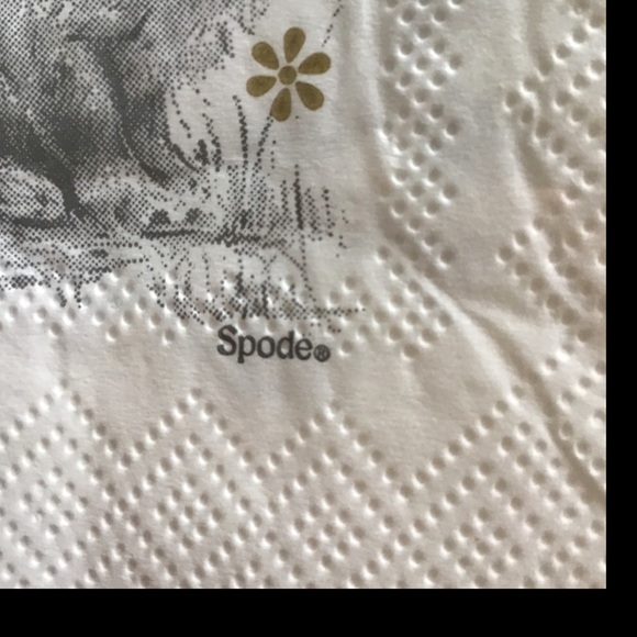 SPODE MEADOW LANE BUNNY NAPKINS NWT - Picture 2 of 7